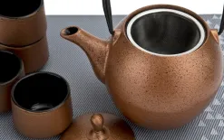 MPLCo Żeliwny zestaw do parzenia herbaty 1,3 L miedziany Sale