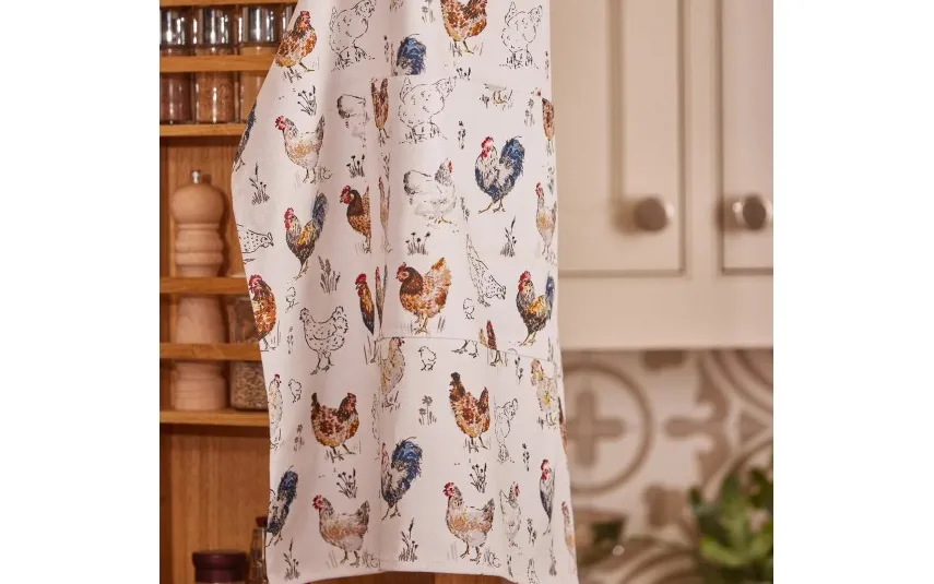Ulster Weavers Fartuch kuchenny Farm Birds 7FARB01 Clearance