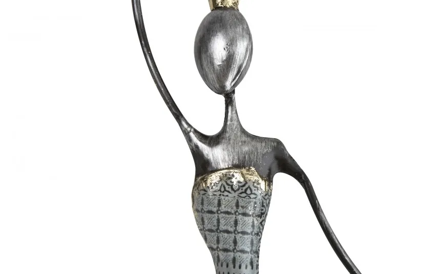 Bizar Figurka baletnicy z metalu 20x7,5x79 cm Clearance