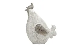 Dekor Pap Figurka Kogut kremowo-brązowa 27 cm Outlet