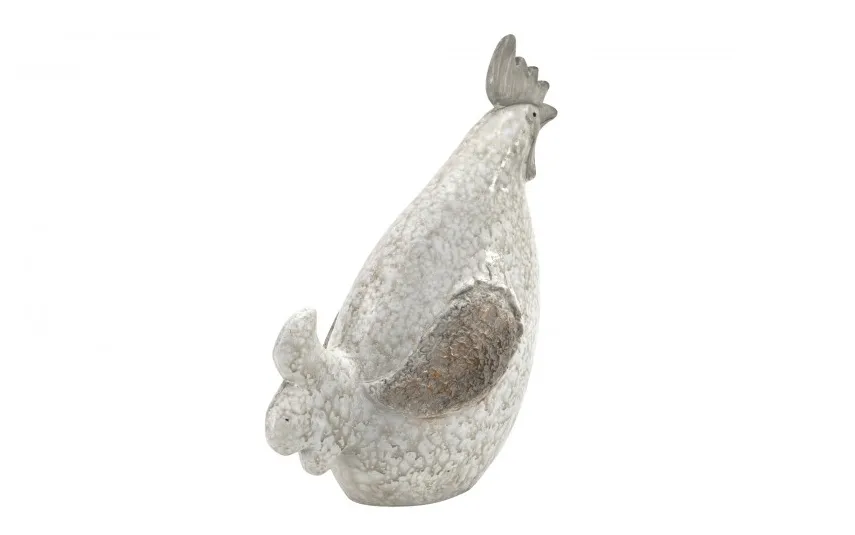 Dekor Pap Figurka Kogut kremowo-brązowa 27 cm Outlet