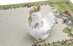 Art-Pol Figurka kogut złoto-biały Sale