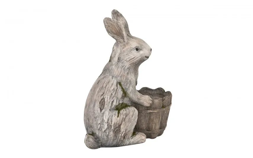 Dekor Pap Figurka Królik 36 cm z osłonką Clearance