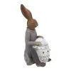 Dekor Pap Figurka Królik przy jajku 42 cm chłopiec Outlet