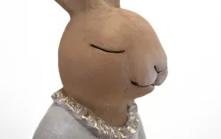 Dekor Pap Figurka Królik przy jajku 42 cm chłopiec Outlet