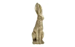 Art-Pol Figurka Królik złoty 30 cm Clearance