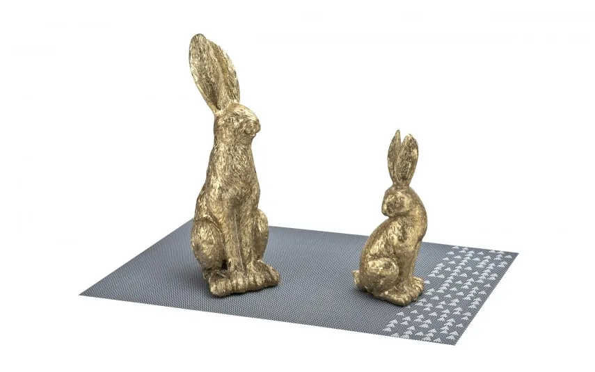 Art-Pol Figurka Królik złoty 30 cm Clearance
