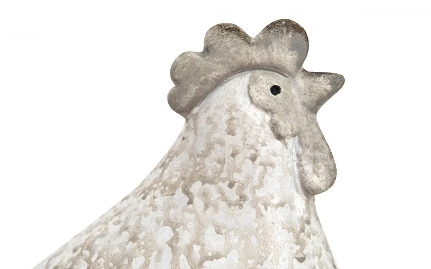 Dekor Pap Figurka Kura kremowo-brązowa 18,5 cm Clearance