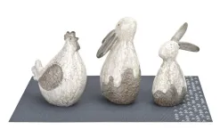 Dekor Pap Figurka Kura kremowo-brązowa 18,5 cm Clearance