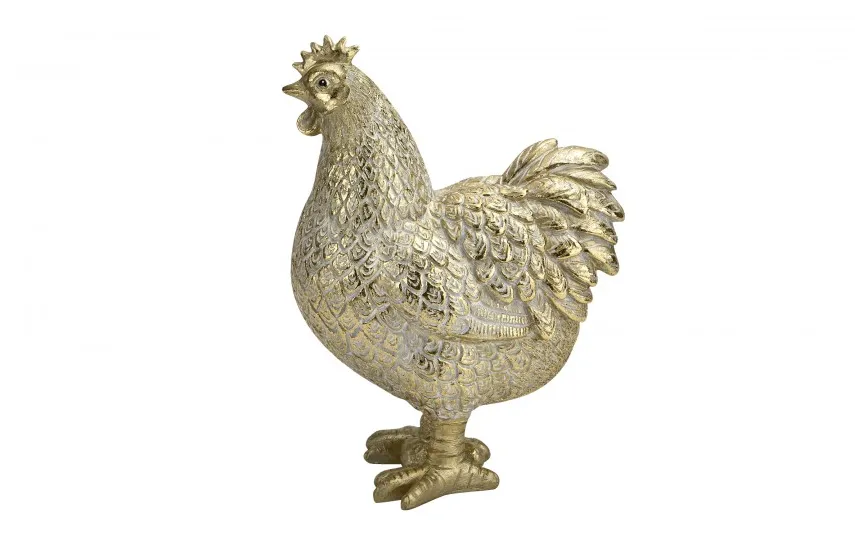 Art-Pol Figurka Kura złota H24 cm Best