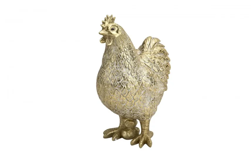 Art-Pol Figurka Kura złota H24 cm Best