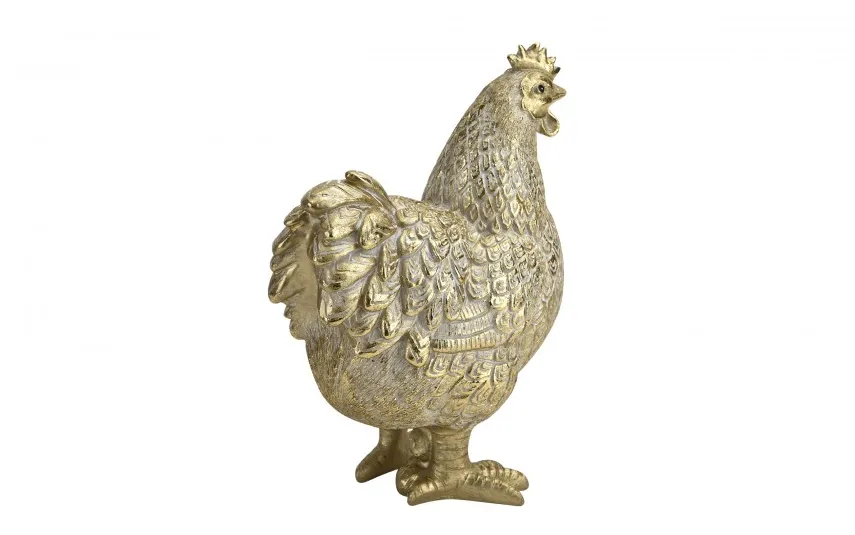 Art-Pol Figurka Kura złota H24 cm Best