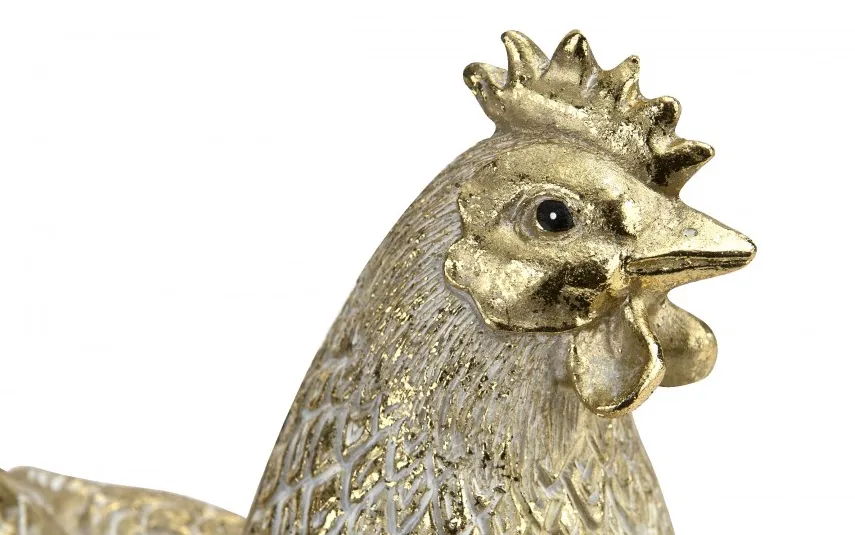 Art-Pol Figurka Kura złota H24 cm Best