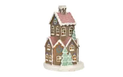 Art-Pol Figurka ozdobna Domek z piernika świecący LED H32 cm 172508 Clearance