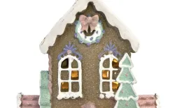Art-Pol Figurka ozdobna Domek z piernika świecący LED H32 cm 172508 Clearance