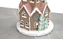 Art-Pol Figurka ozdobna Domek z piernika świecący LED H32 cm 172508 Clearance