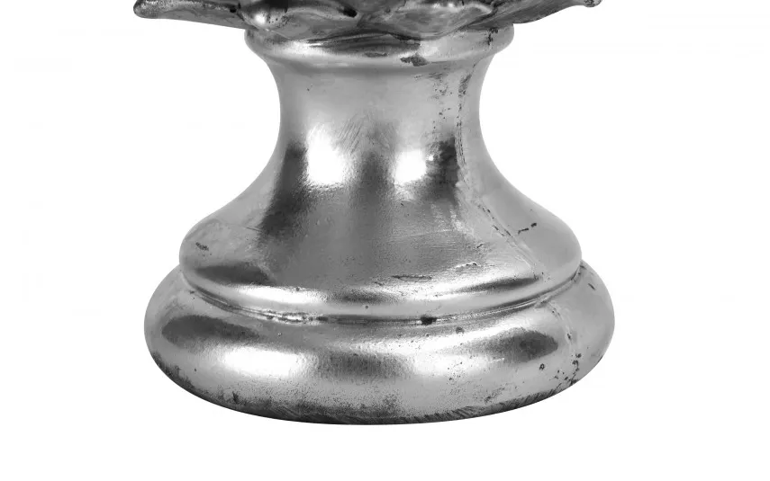 Art-Pol Figurka ozdobna Karczoch H22 cm Srebrny Outlet