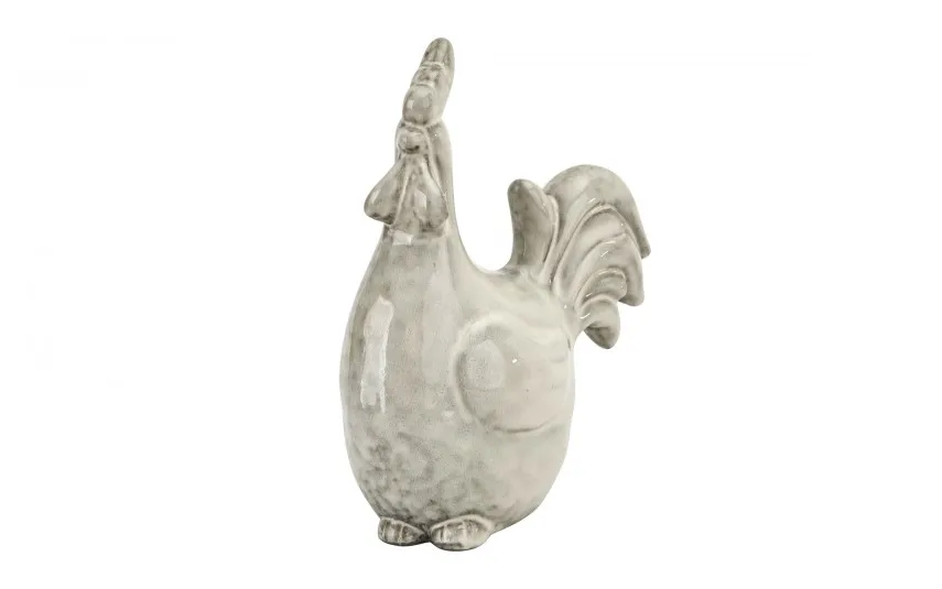 Dekor Pap Figurka ozdobna Kogut szary 24 cm Discount