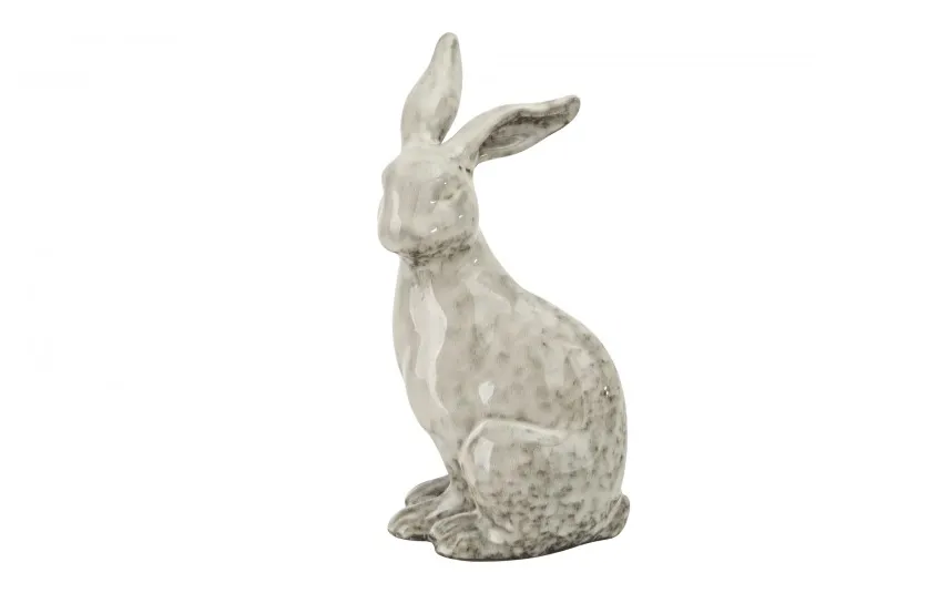 Dekor Pap Figurka ozdobna Królik szary 27,5 cm Sale