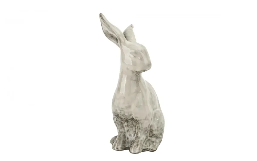 Dekor Pap Figurka ozdobna Królik szary 27,5 cm Sale