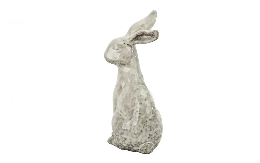 Dekor Pap Figurka ozdobna Królik szary 27,5 cm Sale