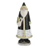 Witek Home Figurka ozdobna Mikołaj stojący czarno-złoty 30cm Best