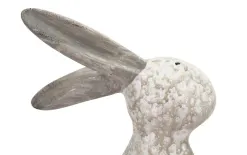 Dekor Pap Figurka ozdobna Zajączek kremowo-brązowy 18,5 cm Discount