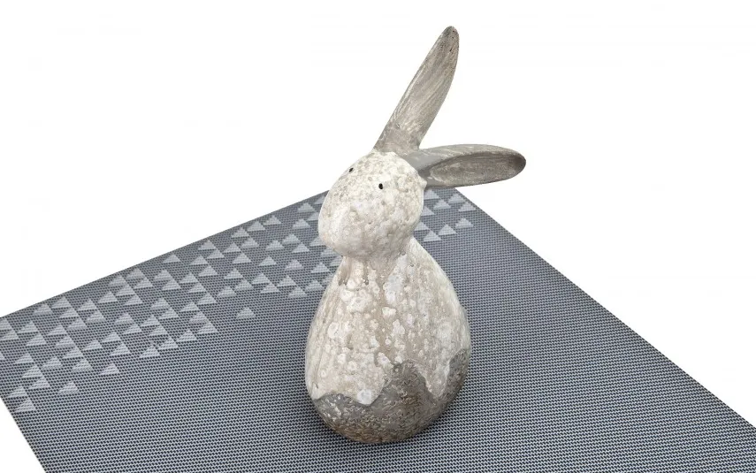 Dekor Pap Figurka ozdobna Zajączek kremowo-brązowy 18,5 cm Discount