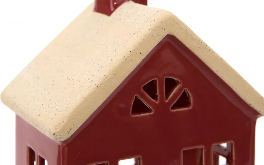 Art-Pol Figurka świecąca Domek ceramiczny czerwony duży 8044 Online