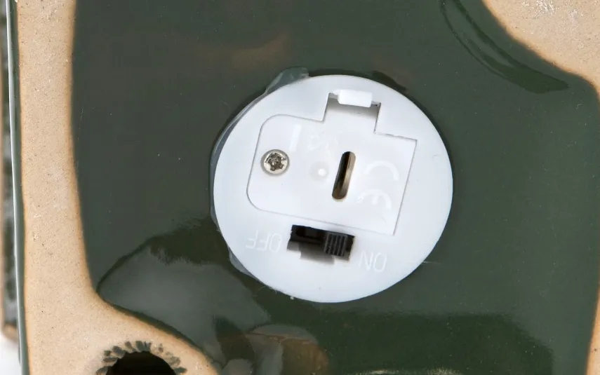 Art-Pol Figurka świecąca Domek ceramiczny zielony średni 8058 Outlet
