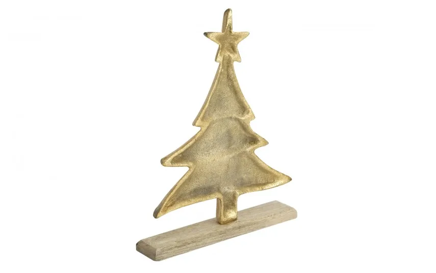 Ewax Figurka świąteczna Choinka złota 32 cm Online