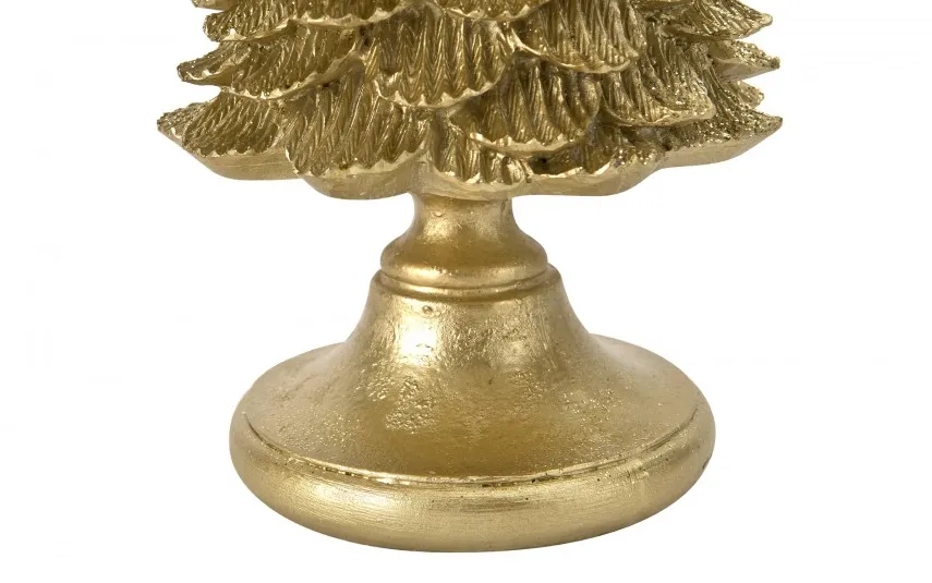 Art-Pol Figurka świąteczna Choinka złota 42,5 cm 171471 Clearance