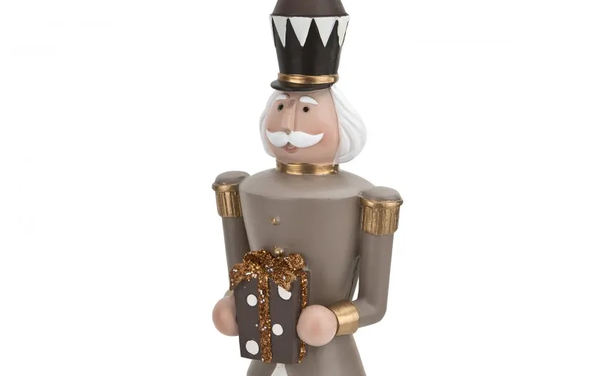 Art-Pol Figurka świąteczna Dziadek do orzechów prezent 46 cm 172869 Clearance