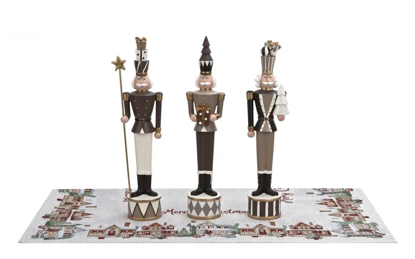 Art-Pol Figurka świąteczna Dziadek do orzechów prezent 46 cm 172869 Clearance