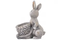 Art-Pol Figurka Zając 43 cm z osłonką Sale