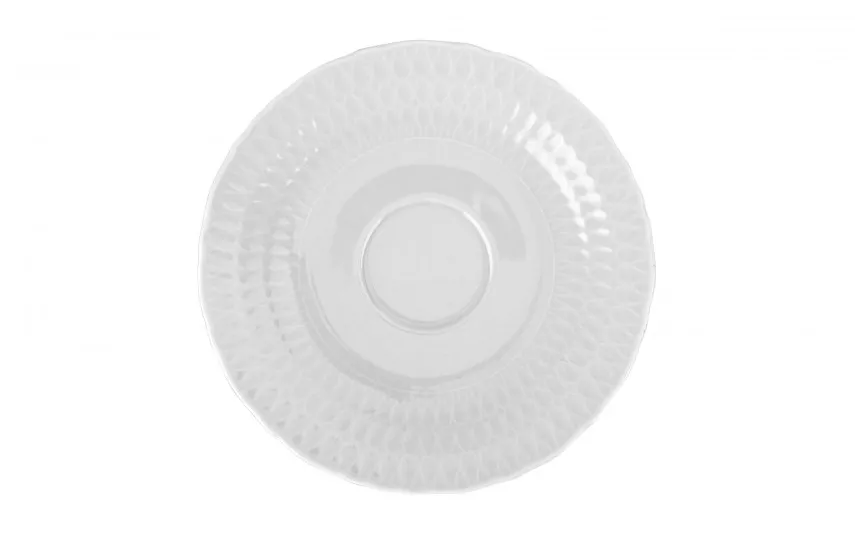 Cmielow Filiżanka 250 ml + spodek Sofia Biała Clearance