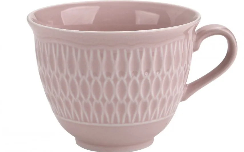 Cmielow Filiżanka + spodek 250ml/16 cm Sofia Różowa Hot