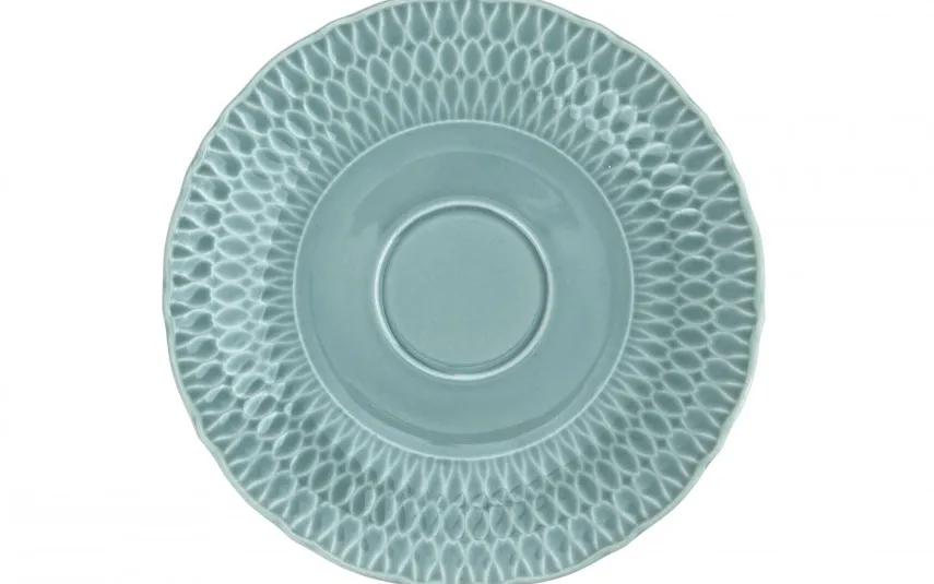 Cmielow Filiżanka + spodek 250ml/16 cm Sofia Zielona New