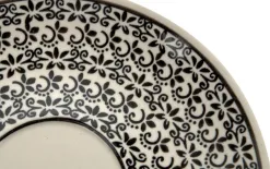 Boleslawiec Filiżanka ceramiczna 500 ml + spodek Bolesławiec Dekor 941 New