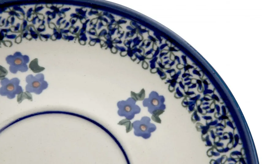 Boleslawiec Filiżanka ceramiczna 200 ml + spodek Bolesławiec Dekor 224 Online