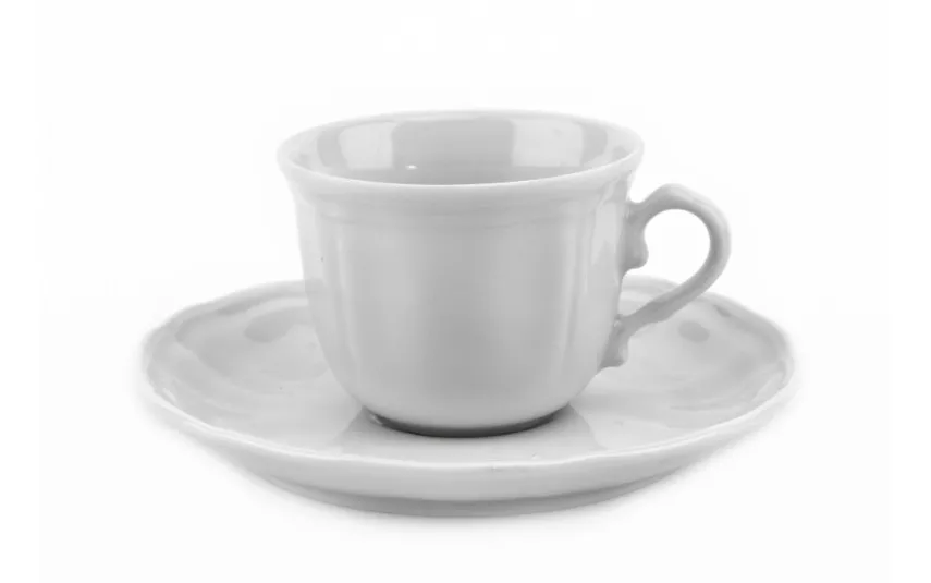 Karolina Filiżanka 100ml ze spodkiem Castel White Hot