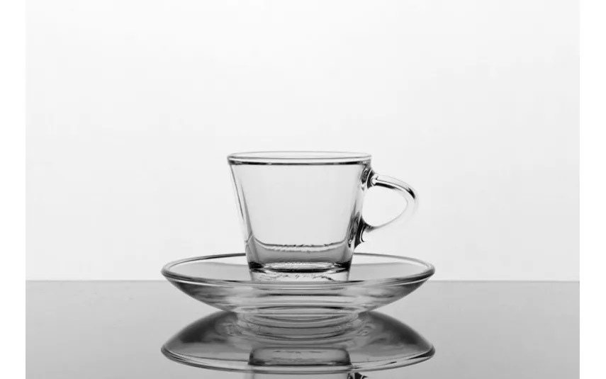 Witek Home Filiżanka Mocca 80ml ze spodkiem Outlet
