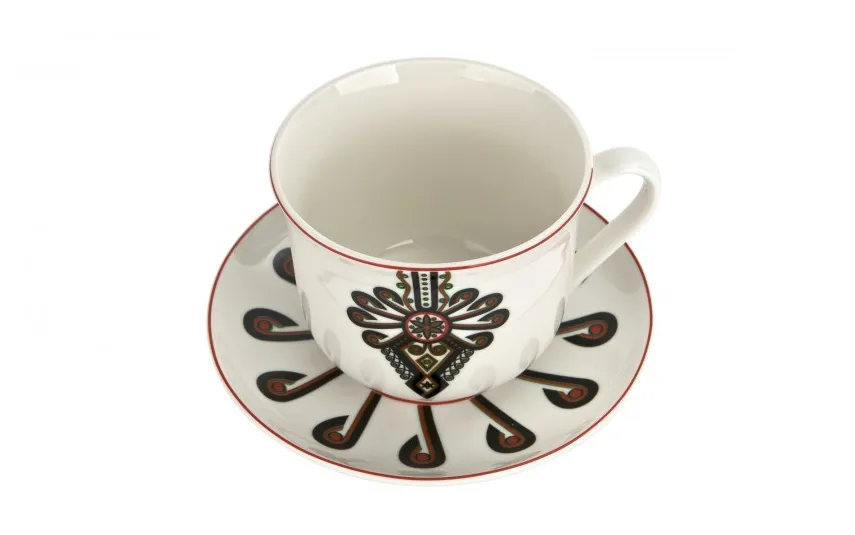 Duo Filiżanka porcelanowa 400 ml + spodek Parzenica Online
