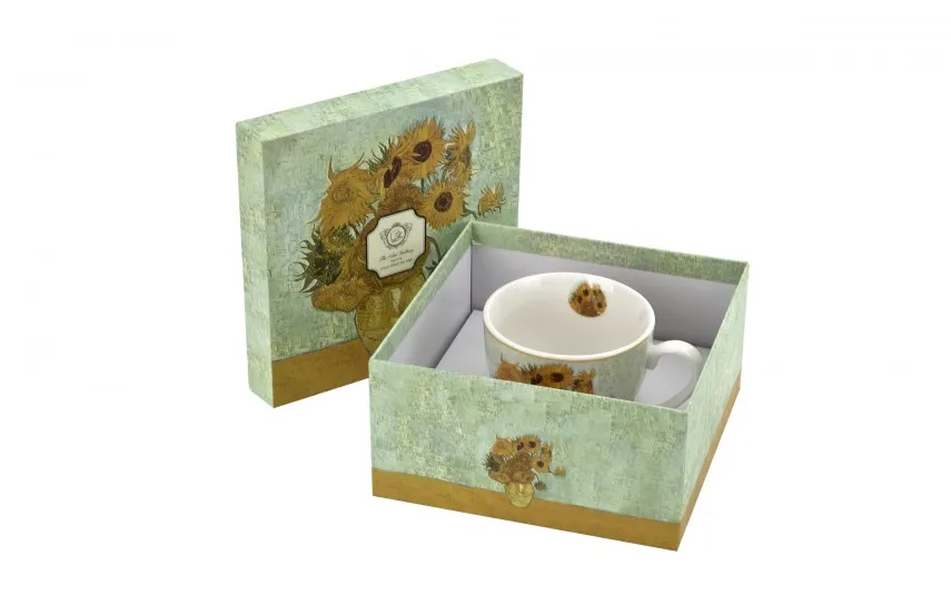 Duo Filiżanka porcelanowa 250 ml + spodek Sunflowers Sale