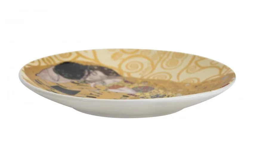 Duo Filiżanka porcelanowa 250 ml + spodek The Kiss Ecru Hot