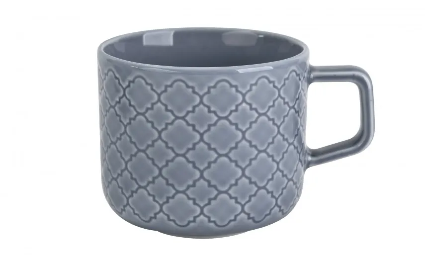Lubiana Filiżanka porcelanowa 250 ml + spodek Marrakesz K9 szaro-nieb. Online