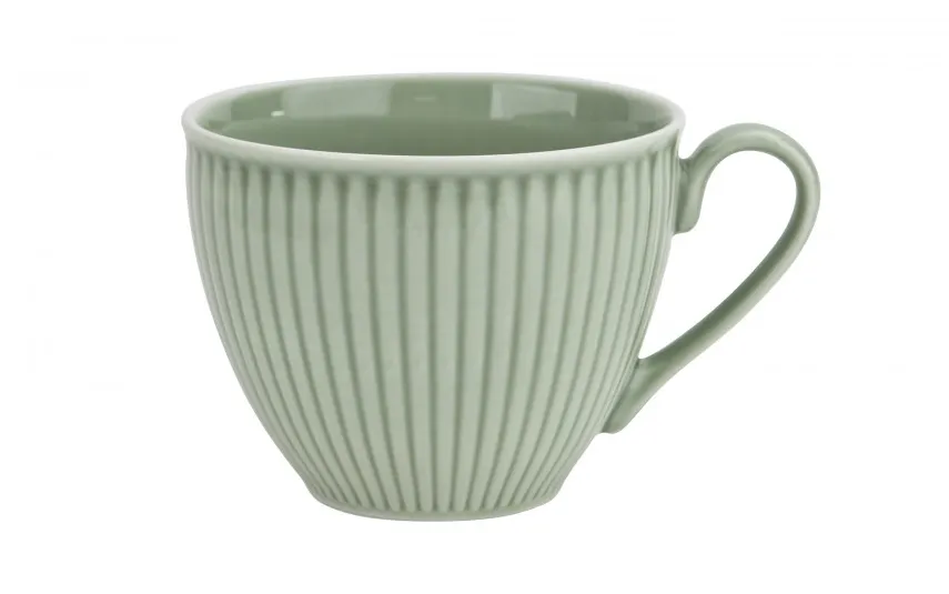 Cmielow Filiżanka porcelanowa 320 ml + spodek Dalia Zielona Sale