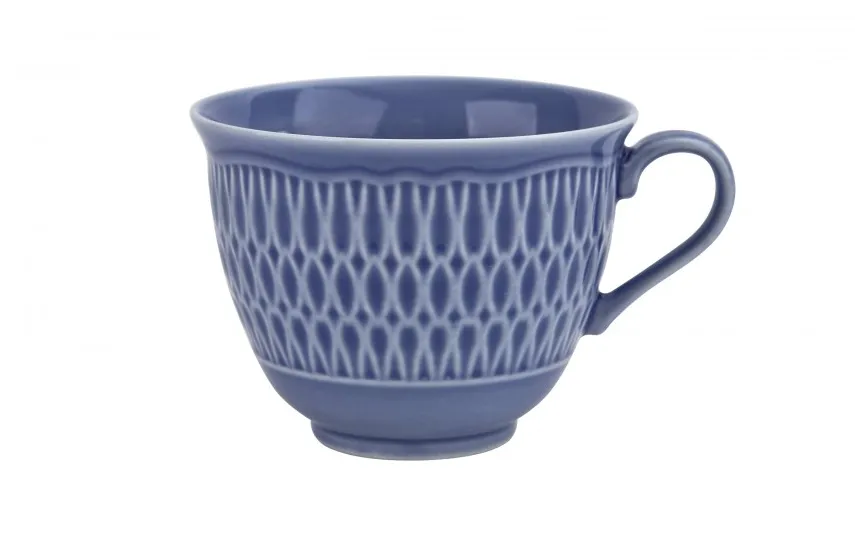 Cmielow Filiżanka porcelanowa 250 ml + spodek Sofia Szafirowa New