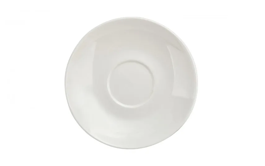 Altom Design Filiżanka porcelanowa 270 ml + spodek Bella krem New