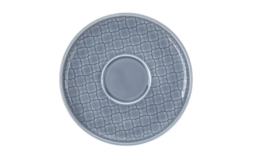 Lubiana Filiżanka porcelanowa 250 ml + spodek Marrakesz K9 szaro-nieb. Online